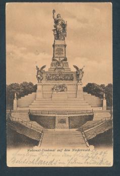 Niederwald Denkmal,  Rüdesheim am Rhein  1904