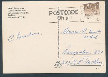 Preview: Hotel ,,_Groot Warnsborn" Arnheim /Holland