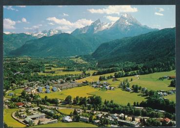 Luftbild von Bischofswiesen mit Watzmann 83483