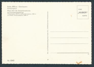 Preview: Sebastianskirche Karwendelgebirge Krün 82494 in Obb.