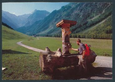 Blick ins Trettachtal bei Oberstdorf 87561