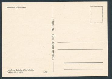 Preview: Heidelberg 69115 Schloß und Neckarbrücke