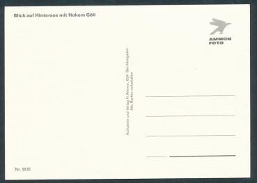 Preview: Blick auf Hintersee mit Hohem Göll 83486