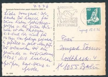 Preview: Garmisch-Partenkirchen gegen Alpspitze (2628 m) 82467