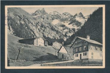 Einödsbach bei Oberstdorf im bayerischen Allgäu