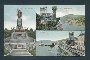 Nationaldenkmal, Burg Rheinstein, Rüdesheim