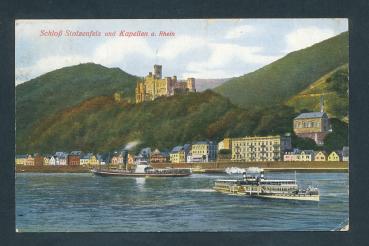 Schloß Stolzenfels und Kapellen am Rhein