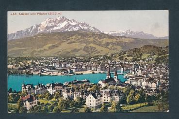 Luzern und Pilatus (2132 m)