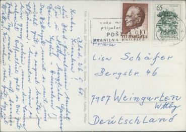 Preview: AK  Blad - Slowenien  (1968)