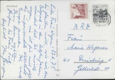 Preview: AK  Beograd - Serbien  (1975)