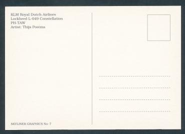 KLM Royal Dutch Ailines, Lockheed L-049 Constellation, PH-TAW