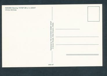 Preview: China Air, Boeing 747SP-09