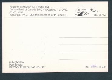 Preview: Kelowna Flightcraft Air, De Havilland DHC 4 A Caribou