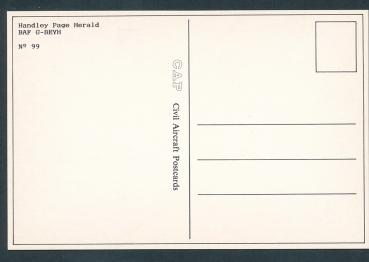 Preview: BAF, Handley Page Herald, G-BEYH