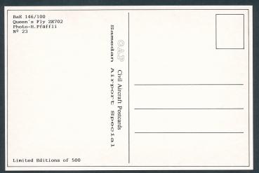 Preview: QUEEN#S FLY, BaE 146/100