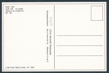 Preview: AIR UK, BaE 146