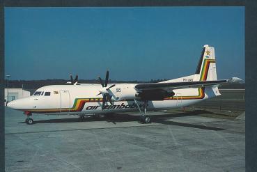 AIR ZIMBABWE, Fokker 50,