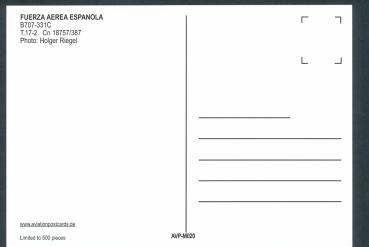 Preview: FUERZA AEREA ESPANOLA, B707-331C