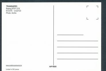 Preview: TRANSAERO, Boeing B747-219