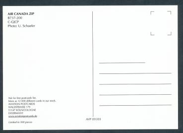 Preview: AIR CANADA ZIP, B737-200,