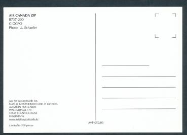 Preview: AIR CANADA ZIP, B737-200,