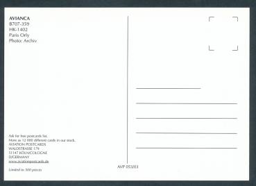 Preview: AVIANCA, B707-359,