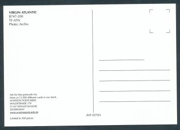 Preview: VIRGIN ATLATIC, B747-200,