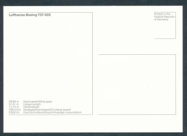Preview: LUFTHANSA, Boeing 737-500,