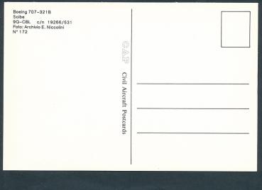 Preview: SCIBE, Boeing 707-321B,