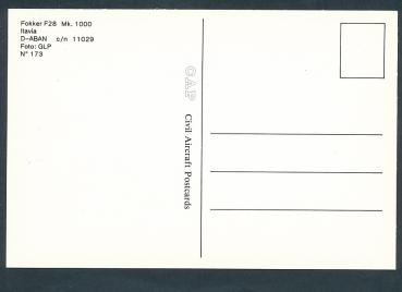 Preview: AVIA, Fokker F28 MK,