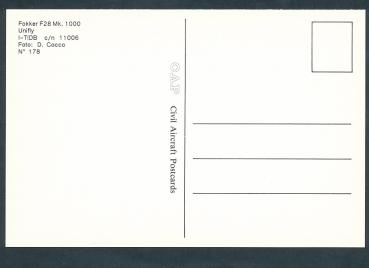 Preview: UNIFLY, Fokker F28 MK,