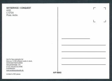 Preview: SKYSERVICE, A320,