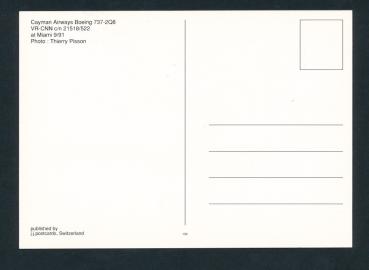 Preview: CAYMAN AIRWAYS, Boeing 737-2Q8,