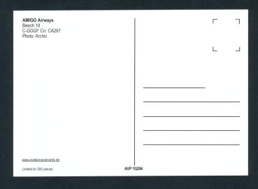 Preview: AMIGO AIRWAYS, Beech 18,