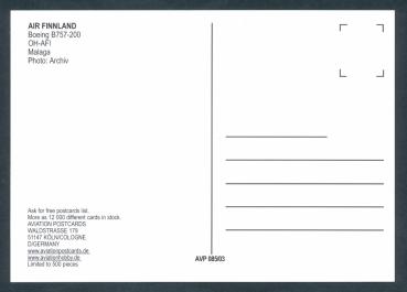 Preview: AIR FINNLAND, Boeing B757-200,