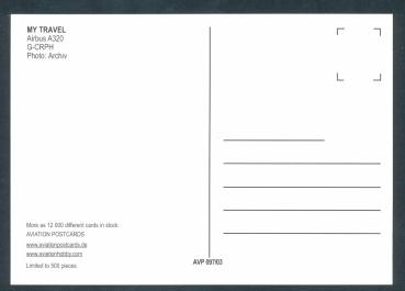 Preview: MY TRAVEL, Airbus A320,