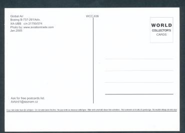 Preview: GLOBAL AIR, Boeing B-737-291/ADV,