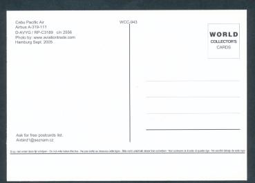 Preview: CEBU PACIFIC AIR, Airbus A-319-111,