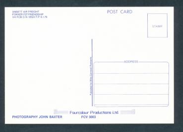 Preview: ANSETT AIR, Fokker F27,