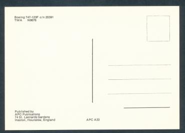 Preview: TMA, Boeing 747-123F,