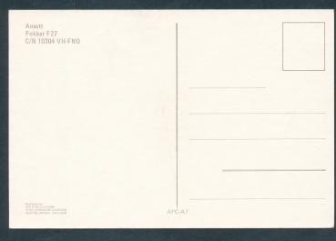 Preview: ANSETT, Fokker F27,