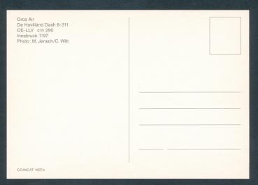 Preview: ORCA AIR, De Havilland Dash 8-311,