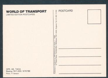 Preview: TACA, Boeing 767-200,