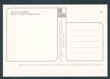 Preview: AVIANCA COLOMBIA, Boeing 767-200,