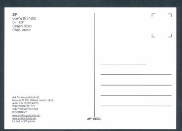 Preview: ZIP, Boeing B737-200,