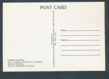 Preview: AIR UK Leisure, Hybrid Liveries