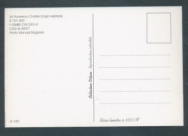 Preview: AIR PROVENCE CHARTER VIRGIN EXPRESS B 737-400