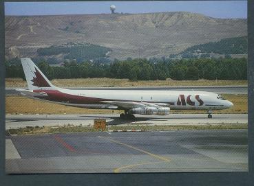 ACS of CANADA DC-8F-55 C-FCWW Madrid Barajas 89