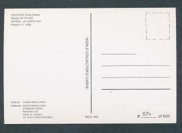 Preview: FRONTIER (Polar Bears) Boeing B-737-300