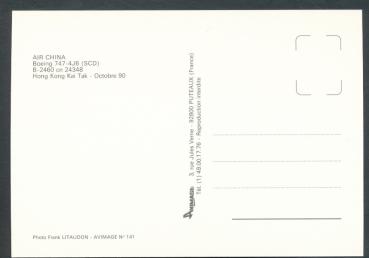 Preview: AIR CHINA, Boeing 747-4J6,